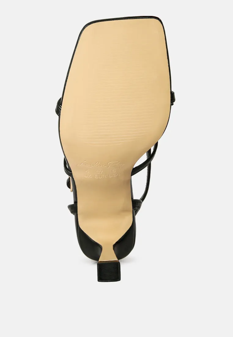 Stalker Strappy Ankle Strap Sandals By Ruw