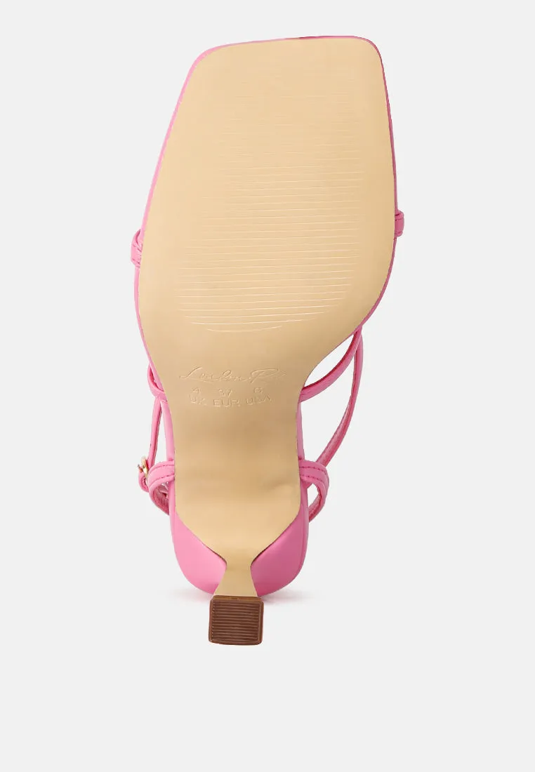 Stalker Strappy Ankle Strap Sandals By Ruw