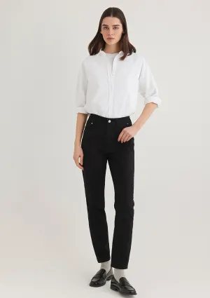 Star Double Black Denim Jean Pants
