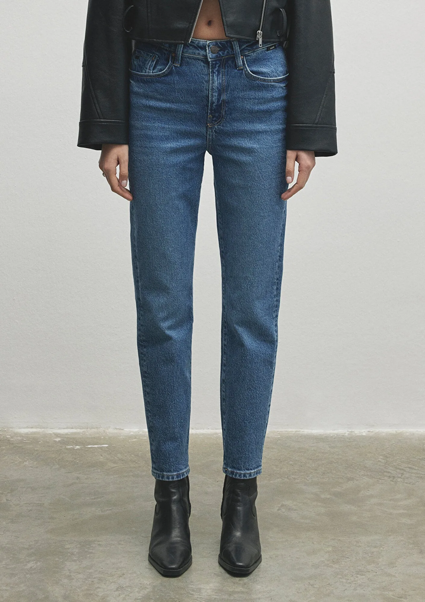 Star Mid Brushed Classic Denim Jean Pants