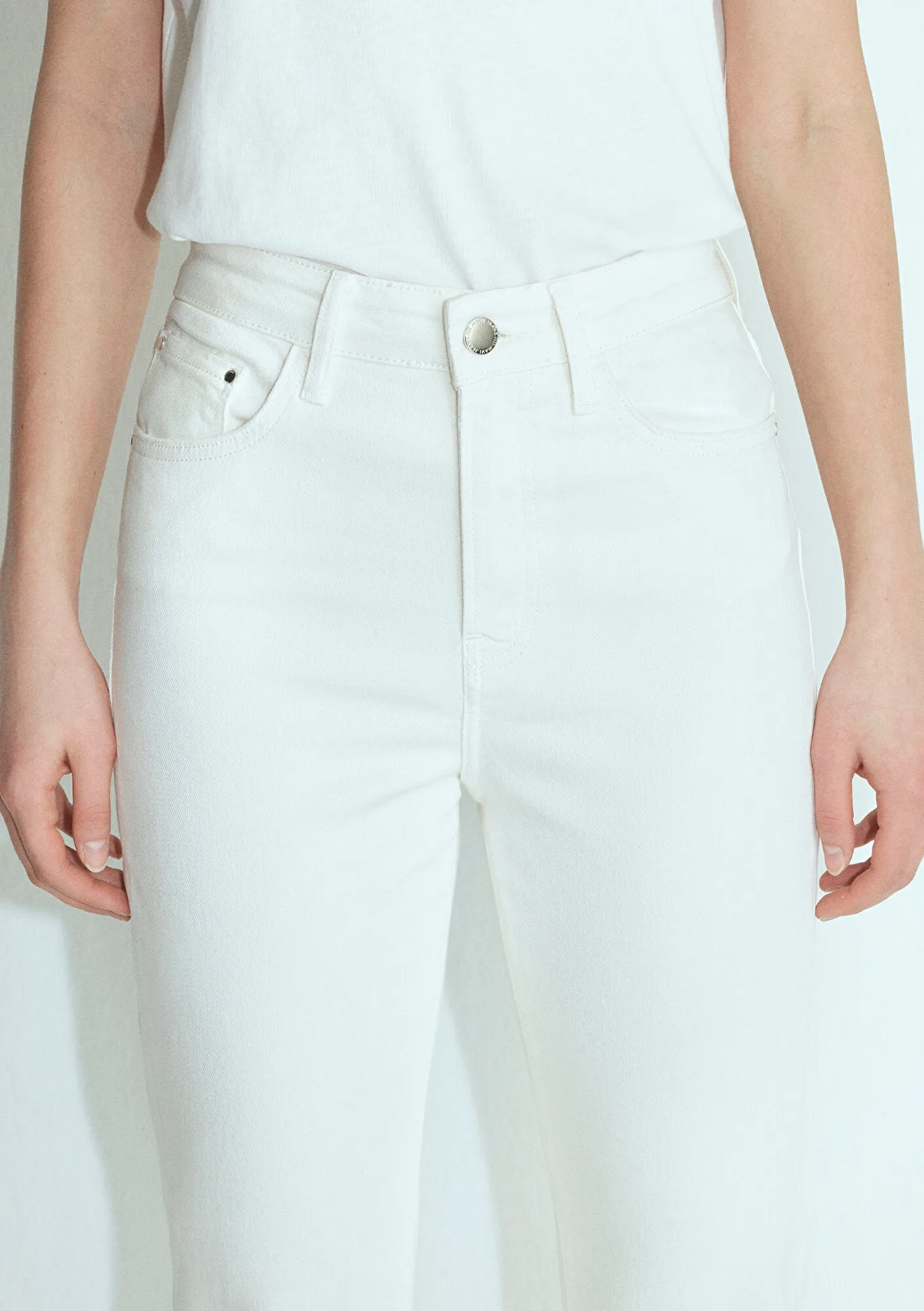 Star Off White Denim Jean Pants