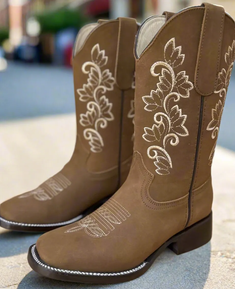Stephy| Square Toe Boots