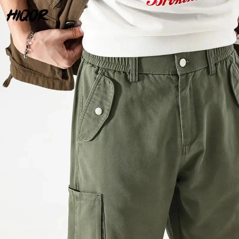 Stylish men's trousers with many pockets