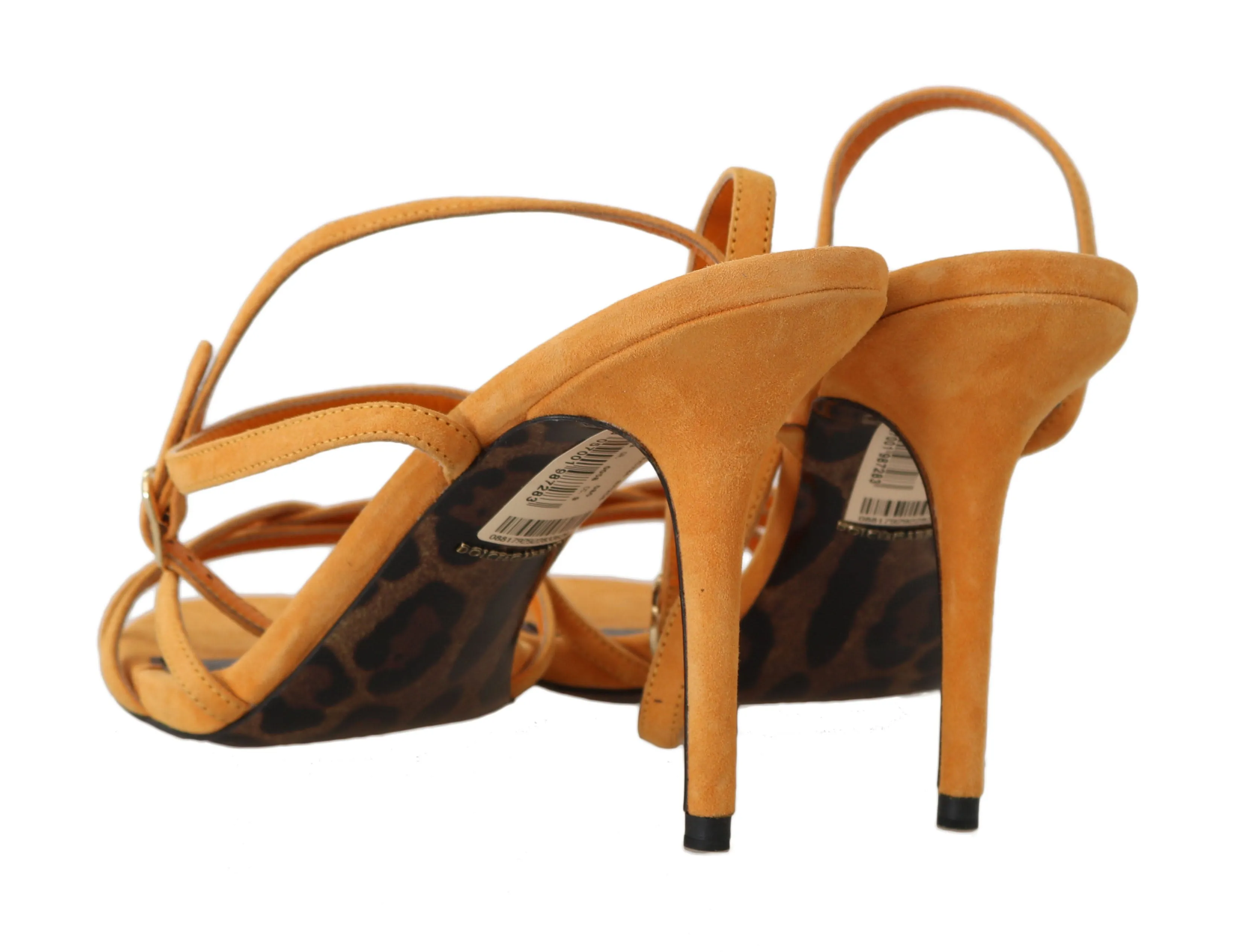 Suede Ankle Strap Sandals