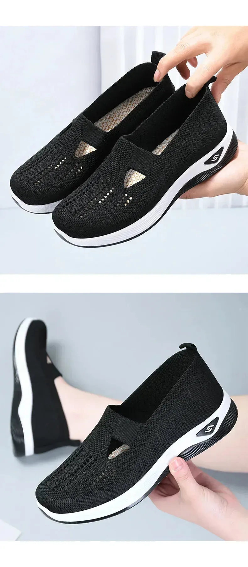Summer Breeze Casual Women’s Breathable Flats