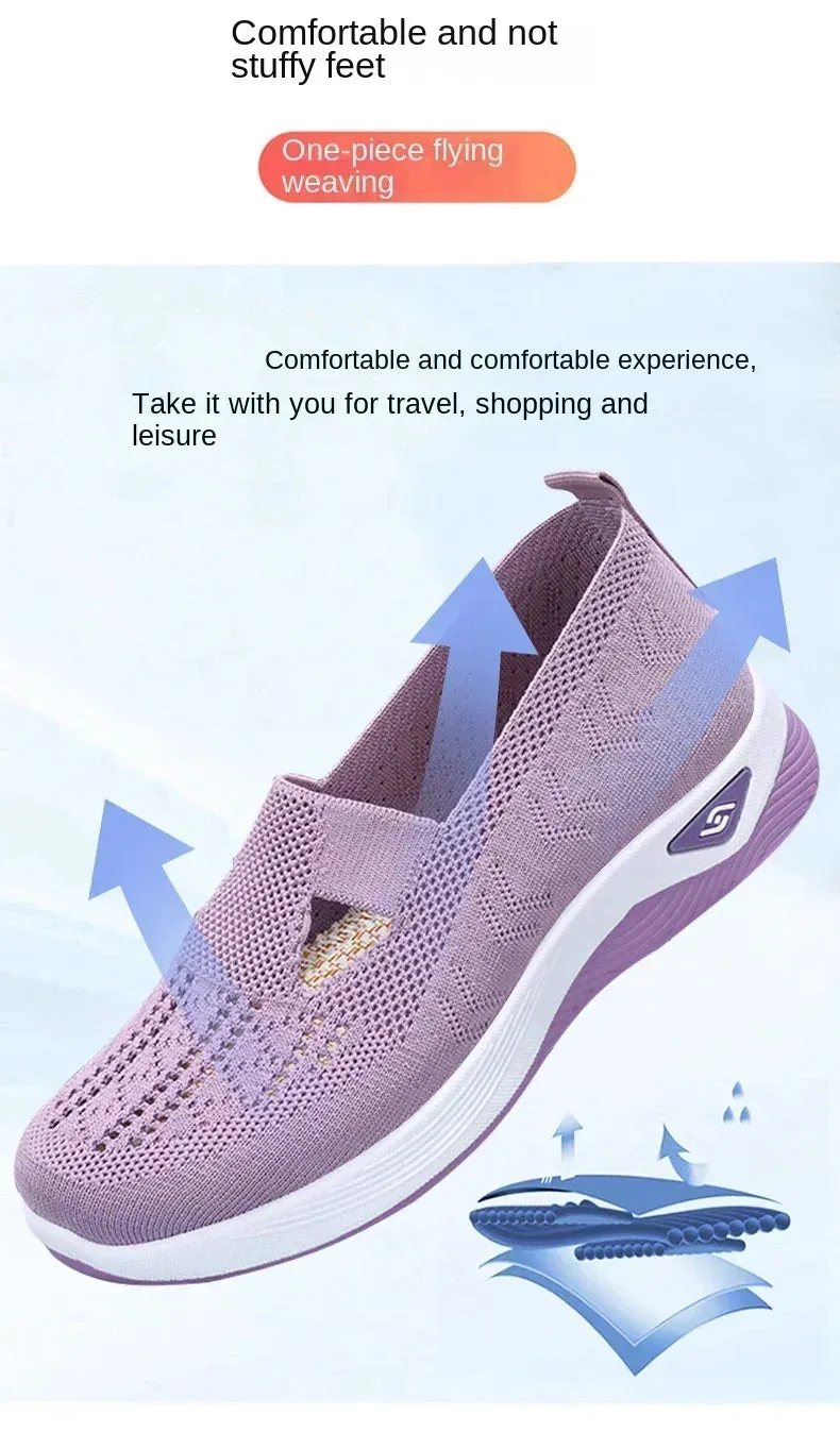 Summer Breeze Casual Women’s Breathable Flats