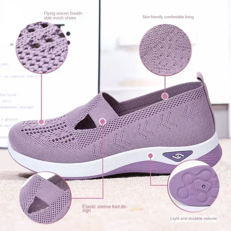 Summer Breeze Casual Women’s Breathable Flats