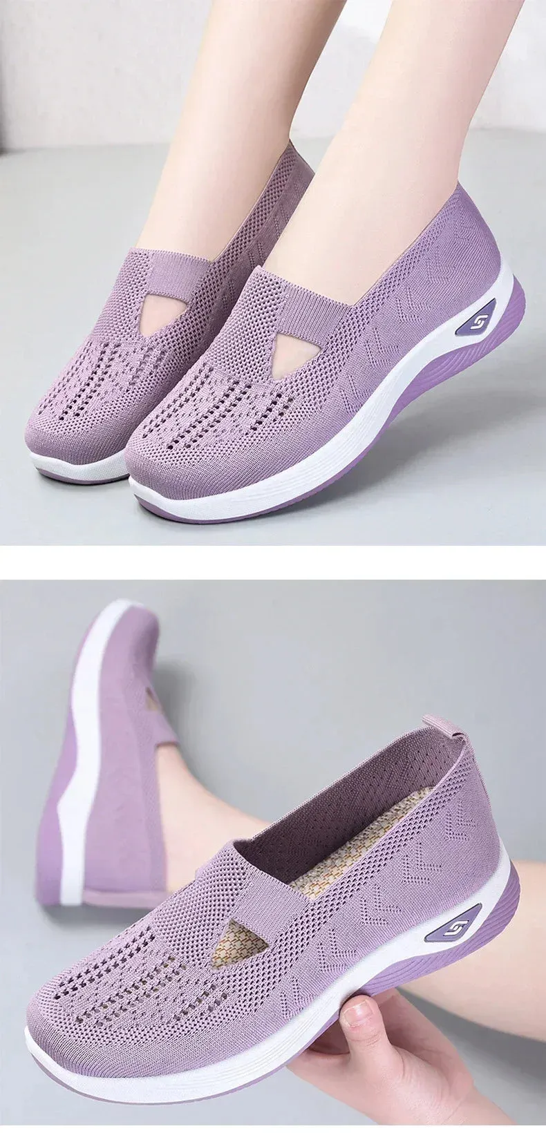 Summer Breeze Casual Women’s Breathable Flats