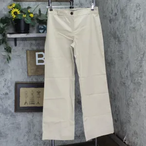 Talbots Womens Khaki Wide Leg Stretch Dress Pants 16703c852537d5 Light Brown 8