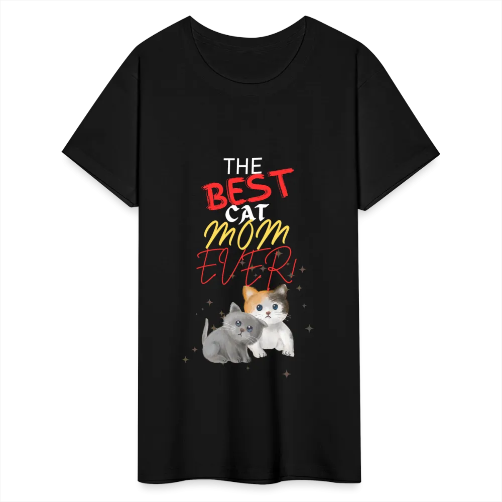 The Best Cat Mom Ever! - Gildan Ultra Cotton Ladies T-Shirt