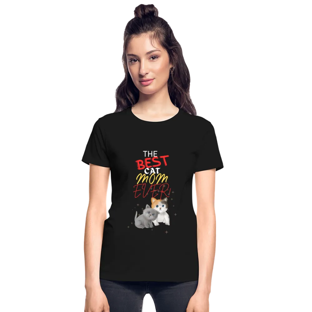The Best Cat Mom Ever! - Gildan Ultra Cotton Ladies T-Shirt