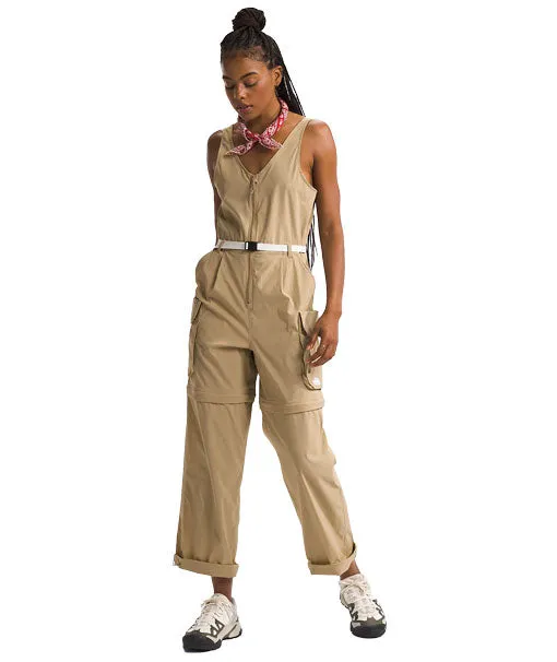 The North Face Women's Pathfinder One-Piece Khaki Stone