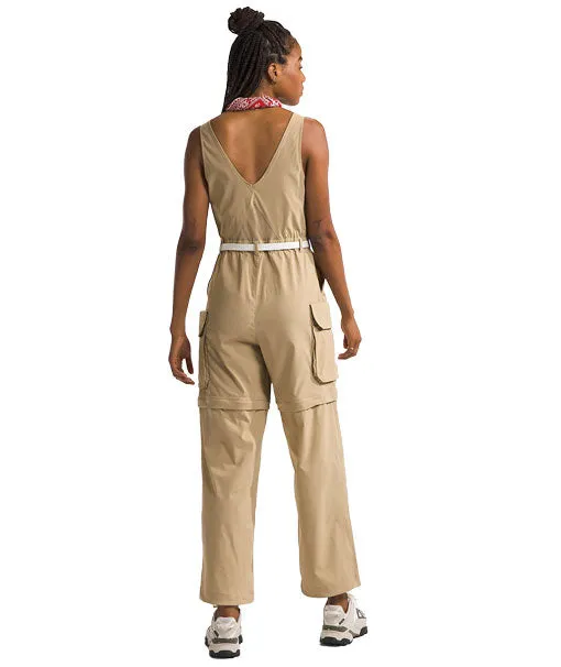 The North Face Women's Pathfinder One-Piece Khaki Stone