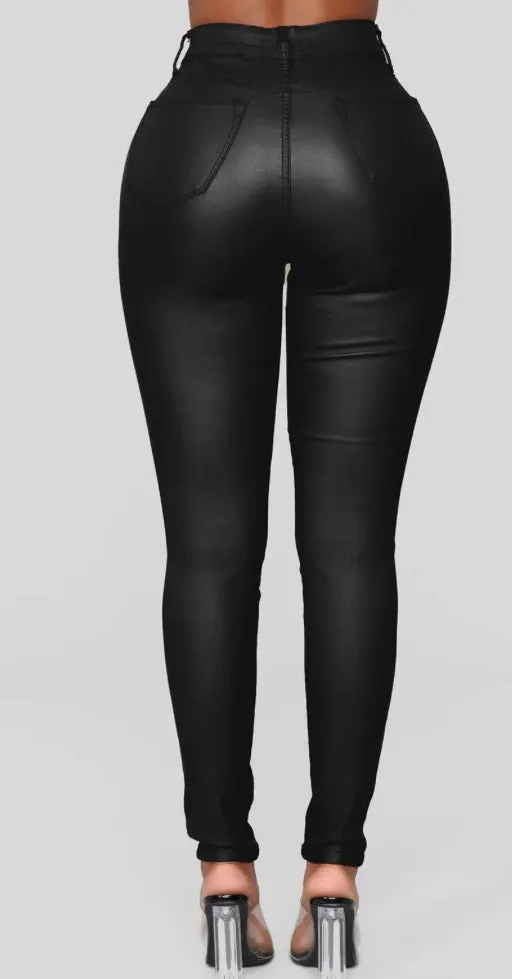 “Thickums” Leather Pants