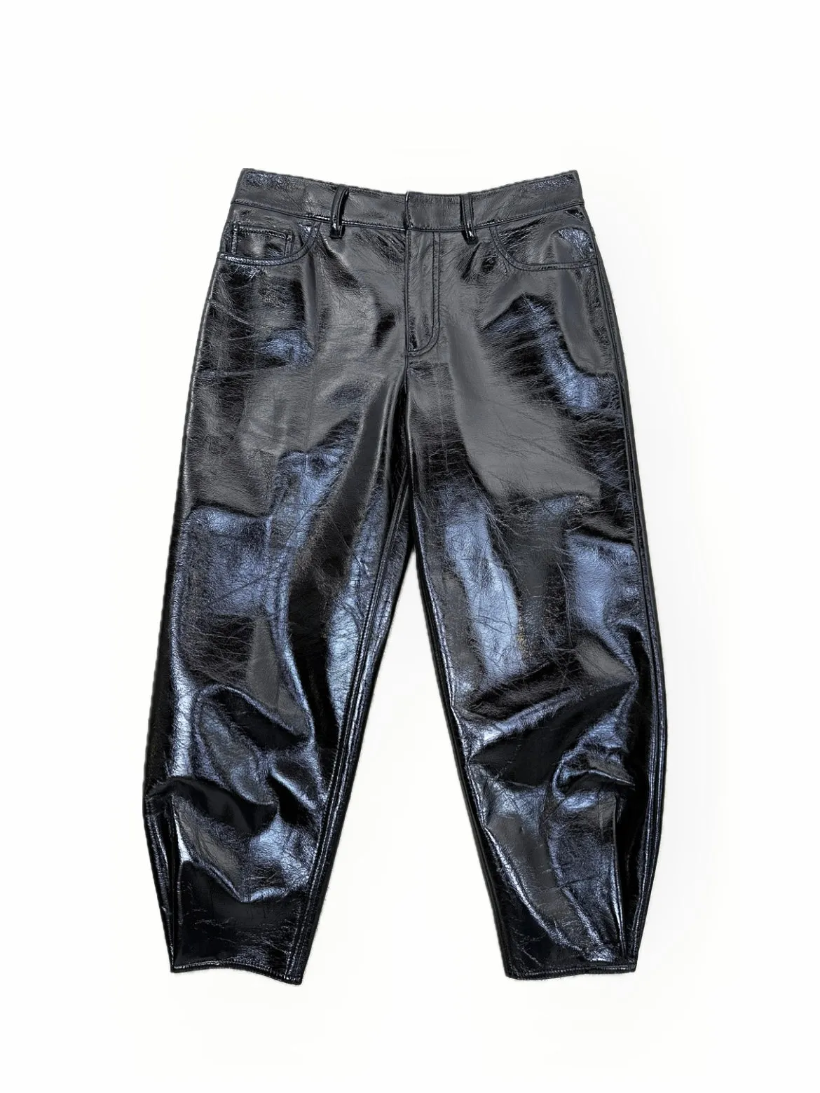 Tibi Vinyl Sculpted Pants