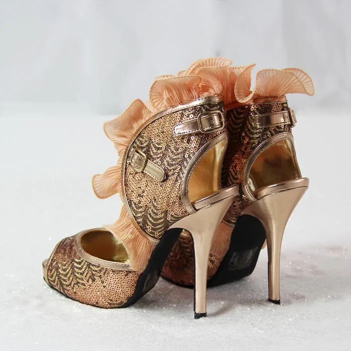 Tidings Ruffle Party Shoes