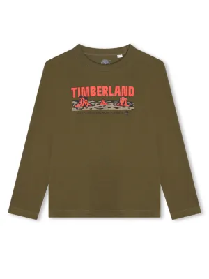 Timberland Boys Khaki Outdoors Top