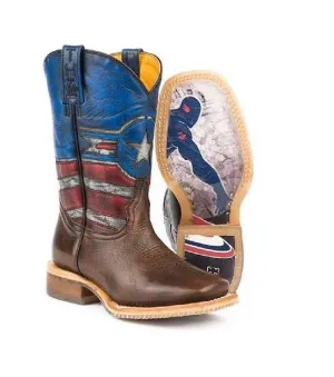 Tin Haul Boy's Justice American Hero Sole