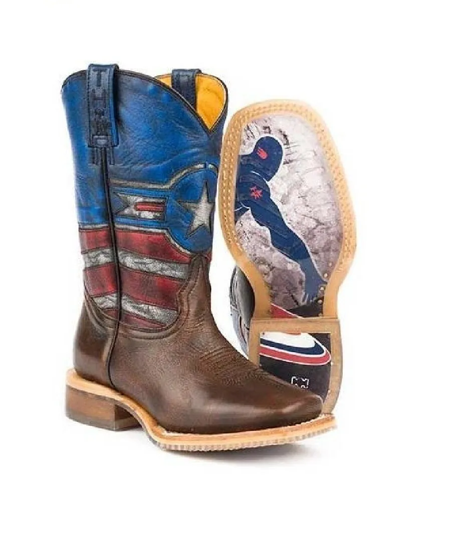 Tin Haul Boy's Justice American Hero Sole