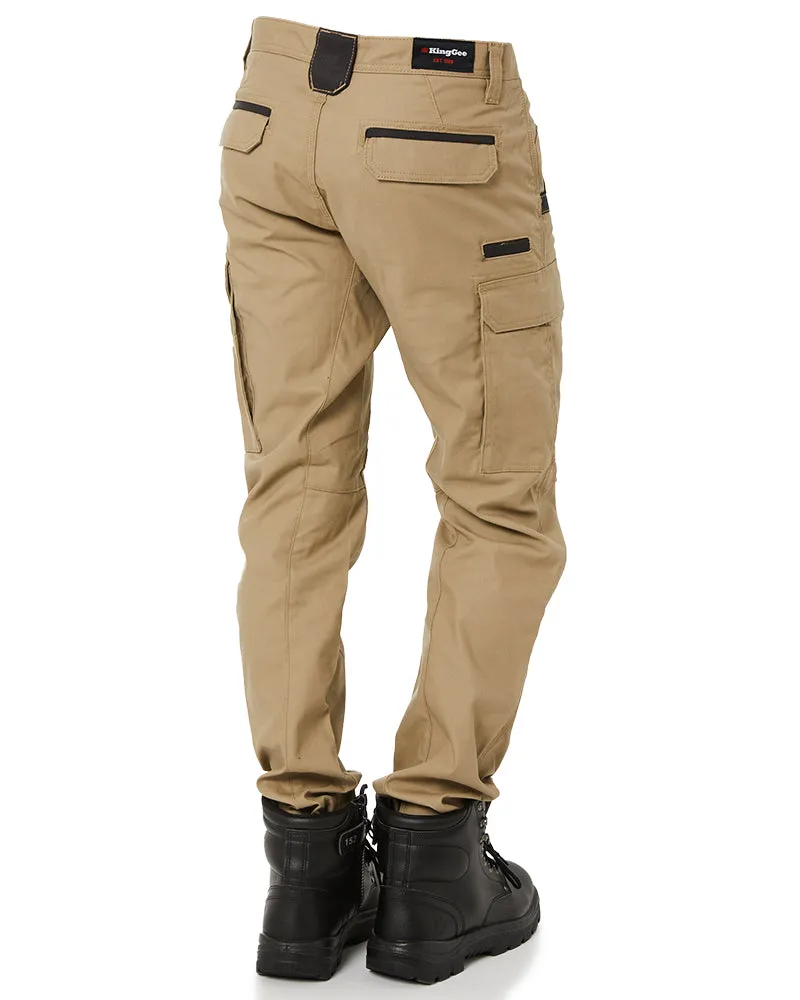 Tradies Utility Cargo Pant - Khaki