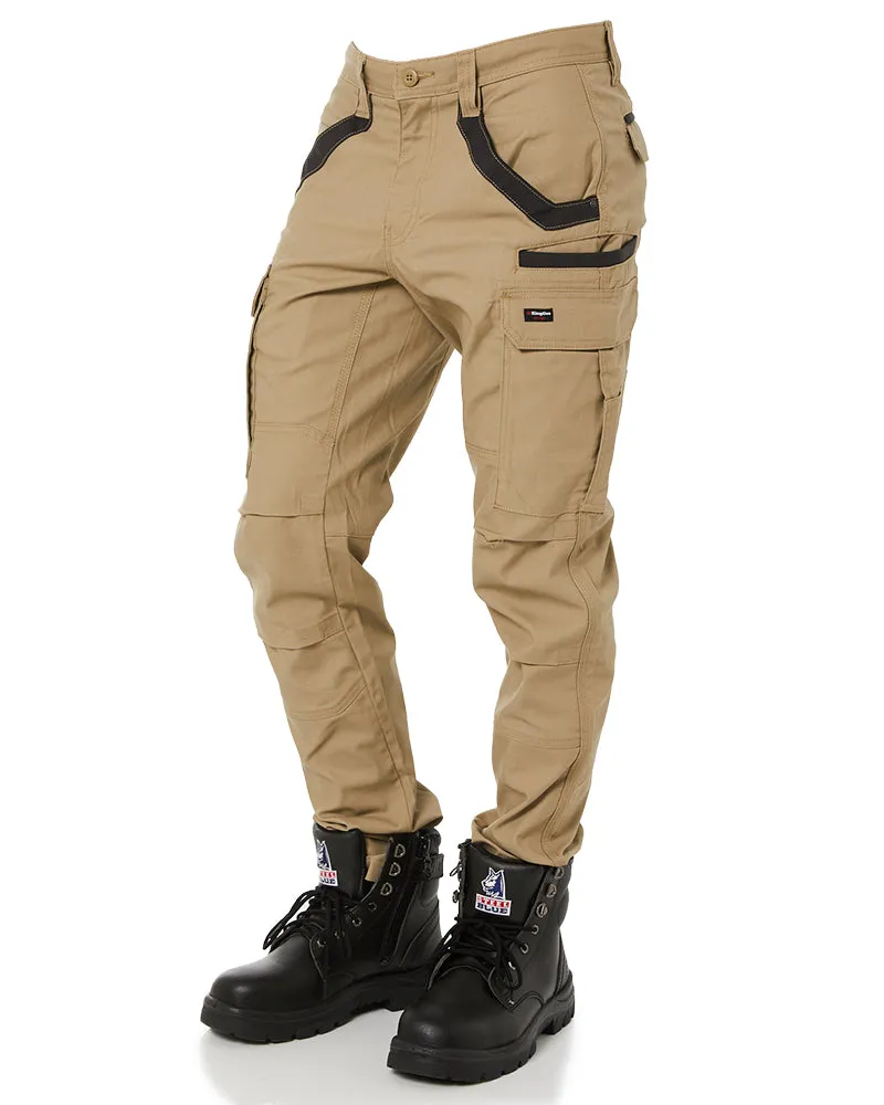 Tradies Utility Cargo Pant - Khaki