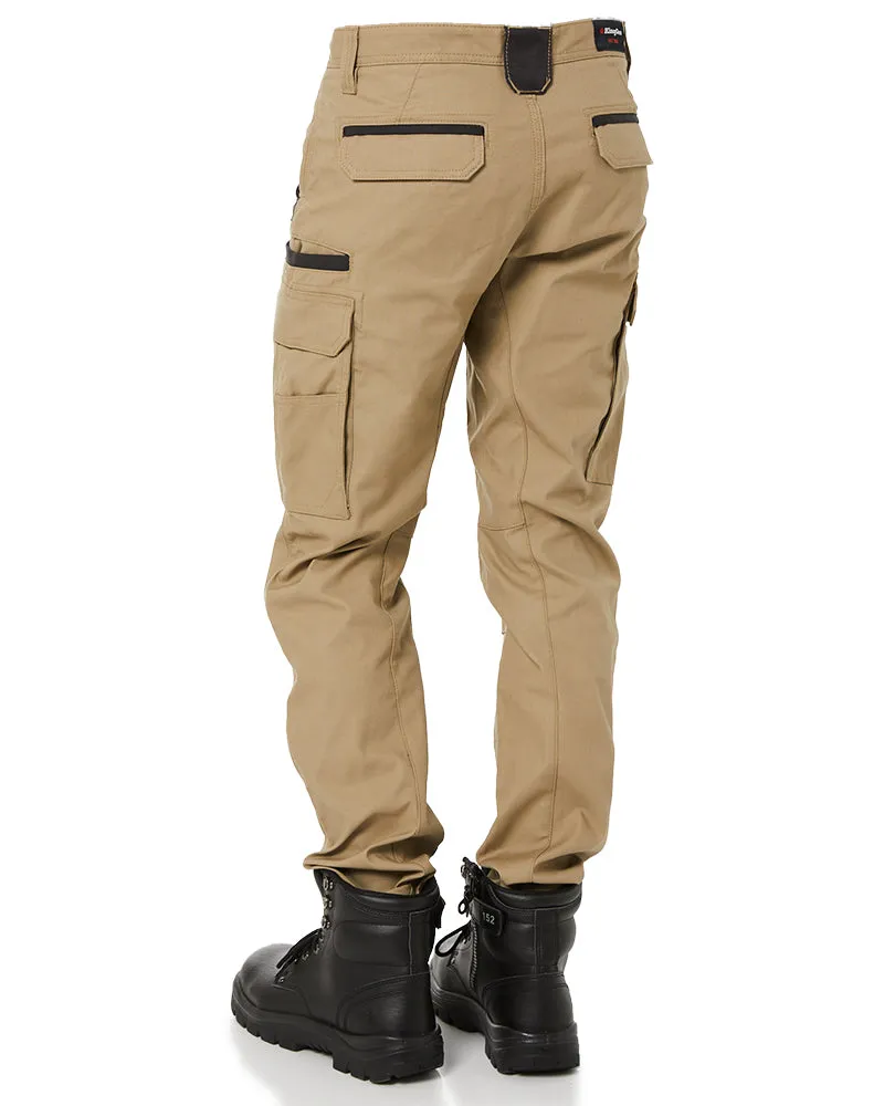 Tradies Utility Cargo Pant - Khaki
