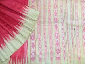 Tussar Ghicha Bandha Design Saree