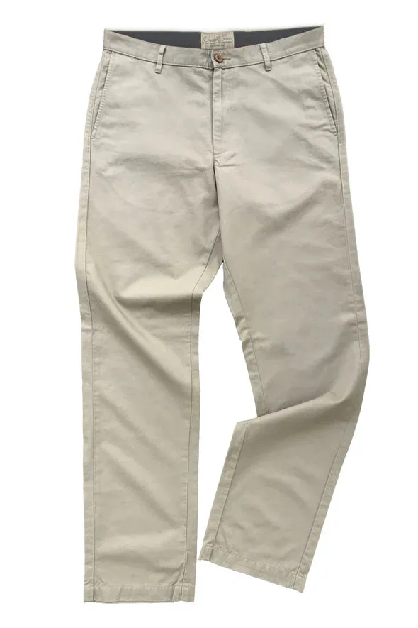 Twill Chino Pant (Khaki)