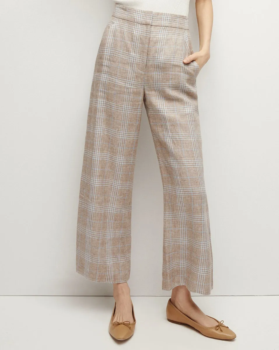 Veronica Beard Brixton Pant in Khaki Multi