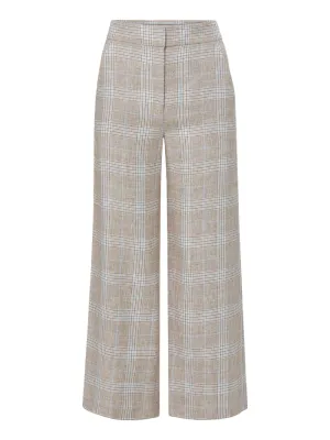 Veronica Beard Brixton Pant in Khaki Multi