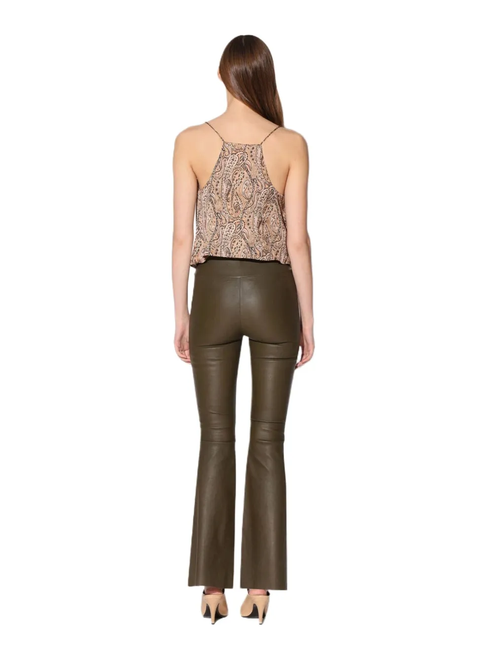 Versatile Luxe Leather Pant