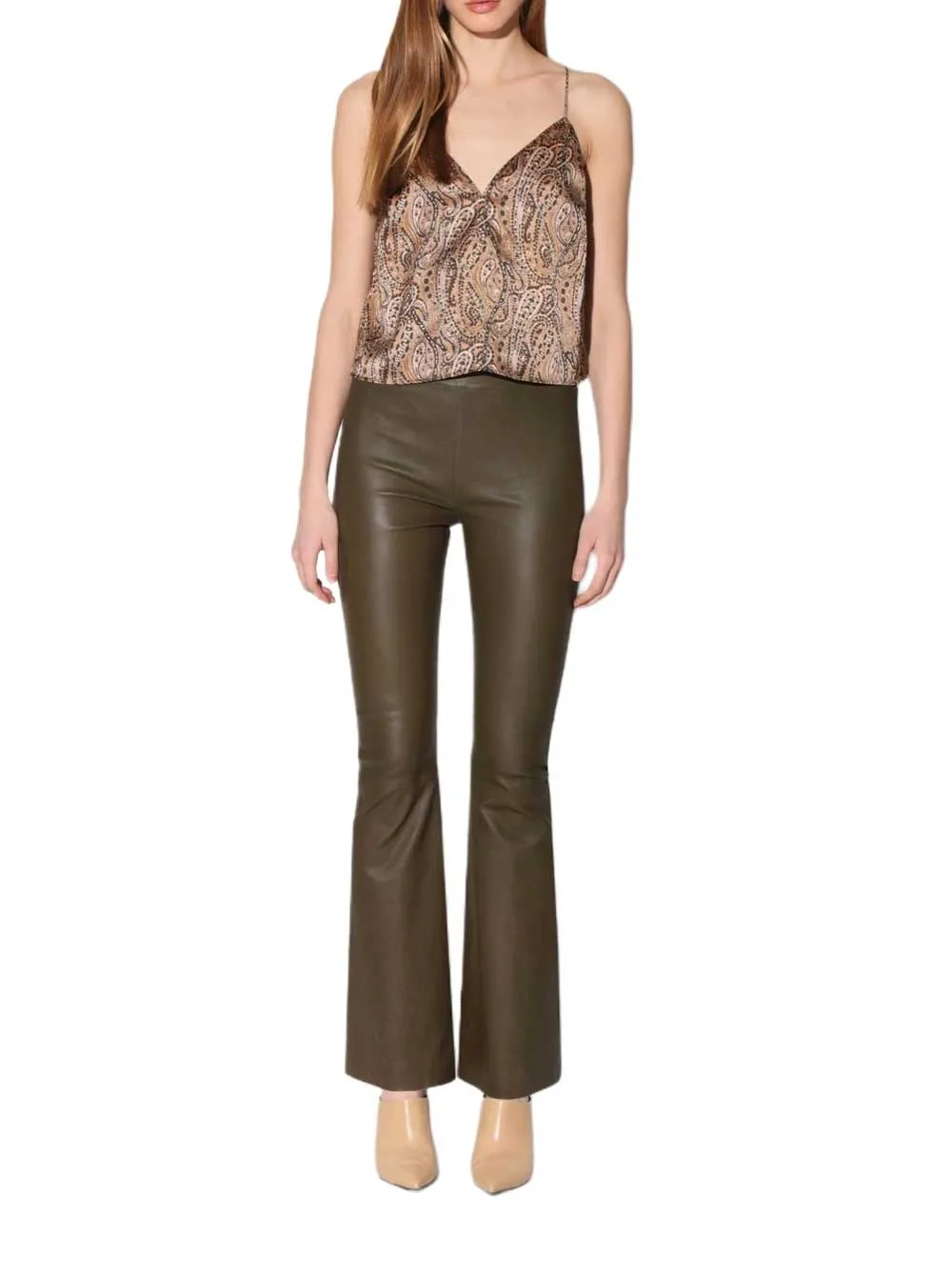 Versatile Luxe Leather Pant