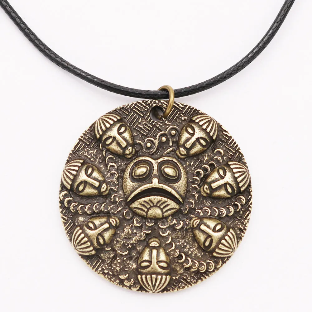 Viking Ogma Medallion Men's Casual Necklace