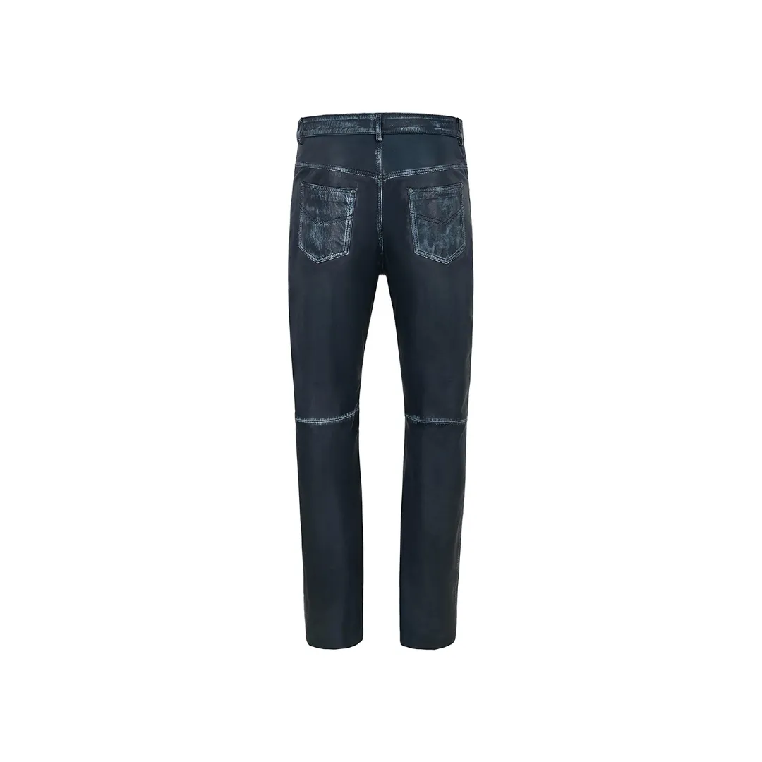 Vintage Leather Jean Style Pants