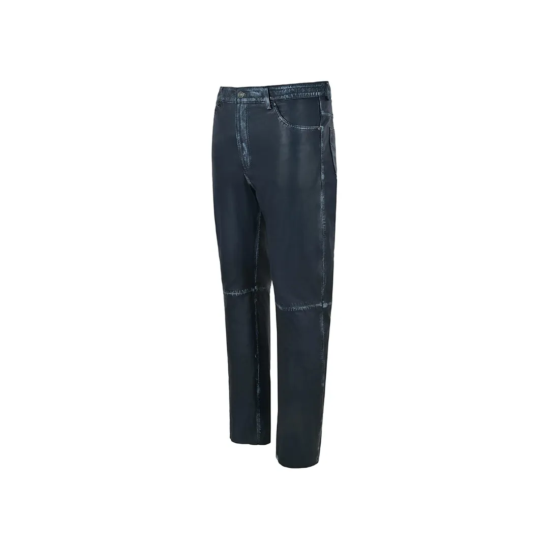 Vintage Leather Jean Style Pants