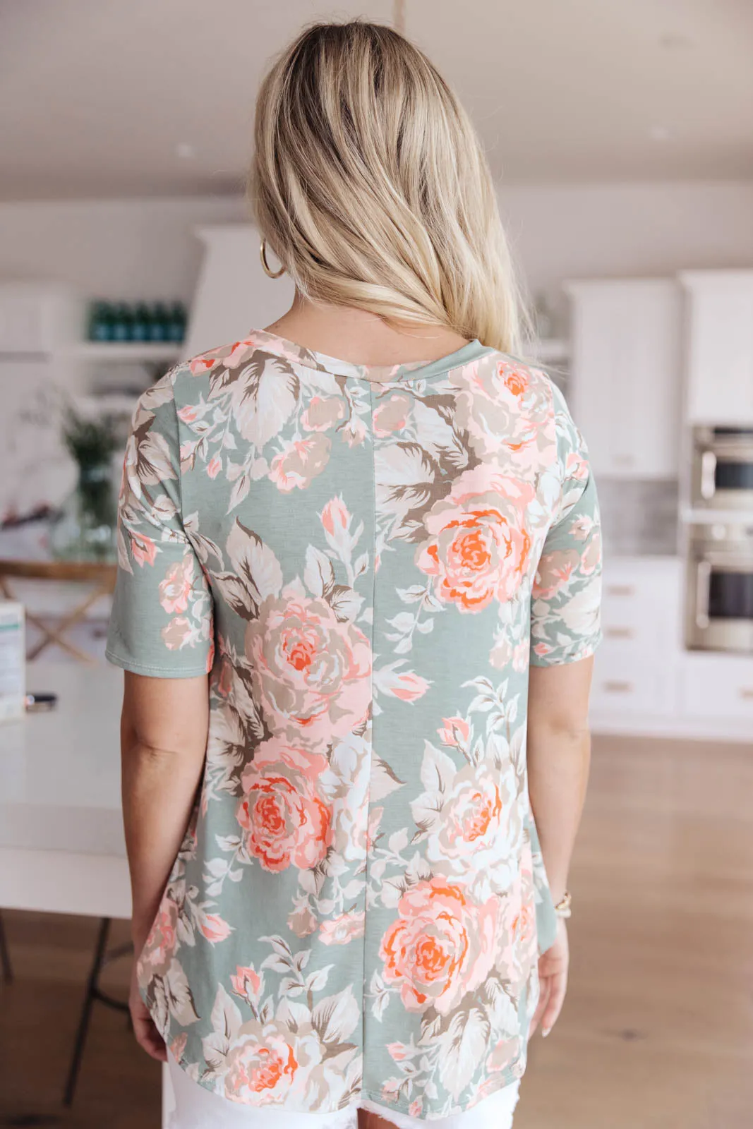 Vintage Roses Top