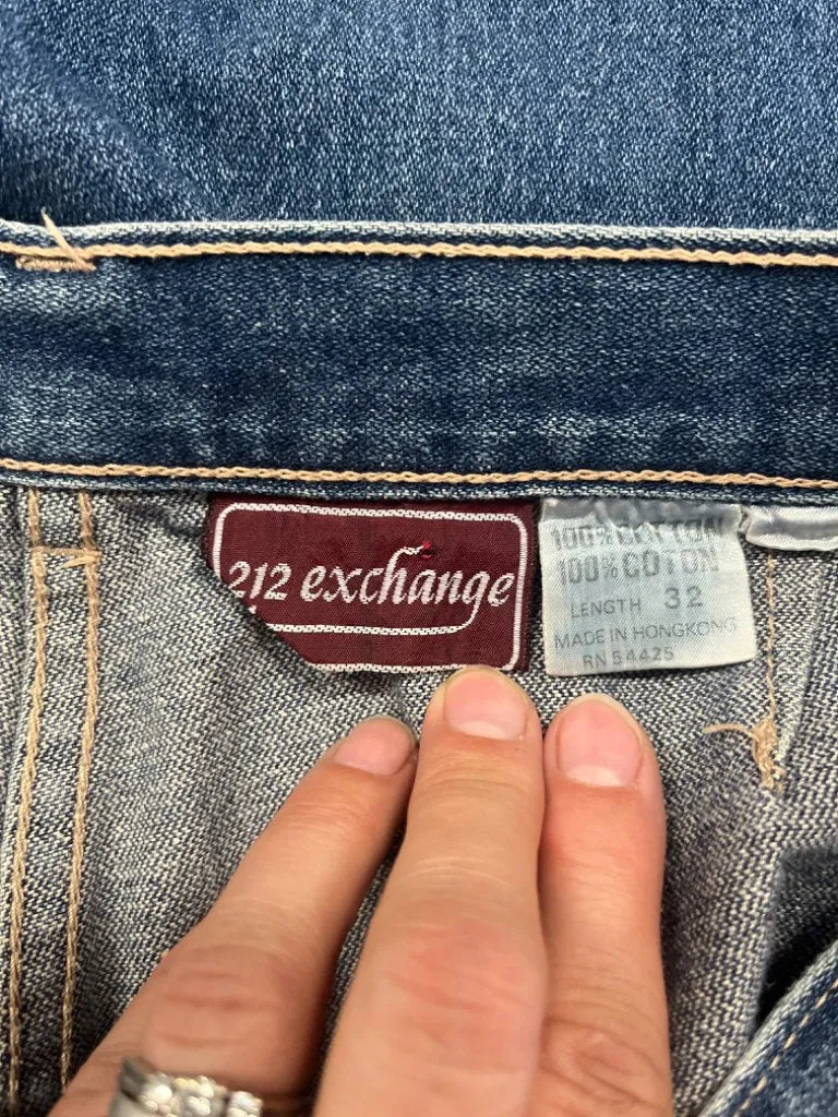 VTG 212 EXCHANGE PLEATED MOM JEAN