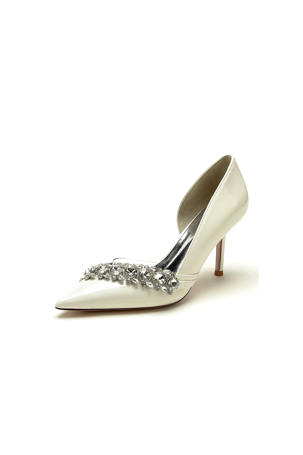 Wedding High Heels with Rhinestone