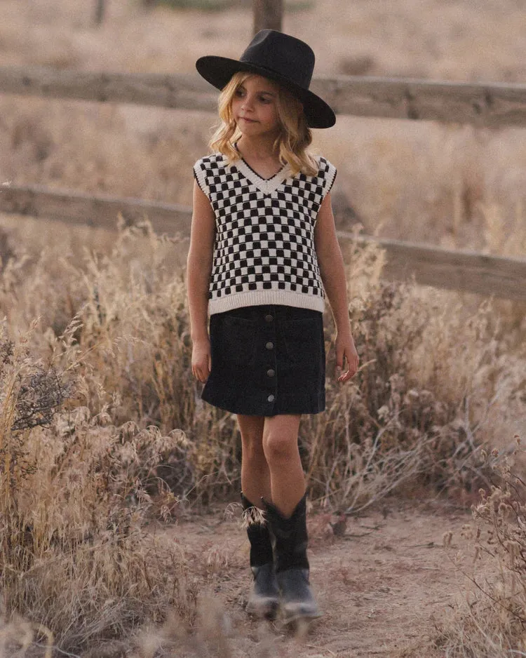 Western Boot in Black
