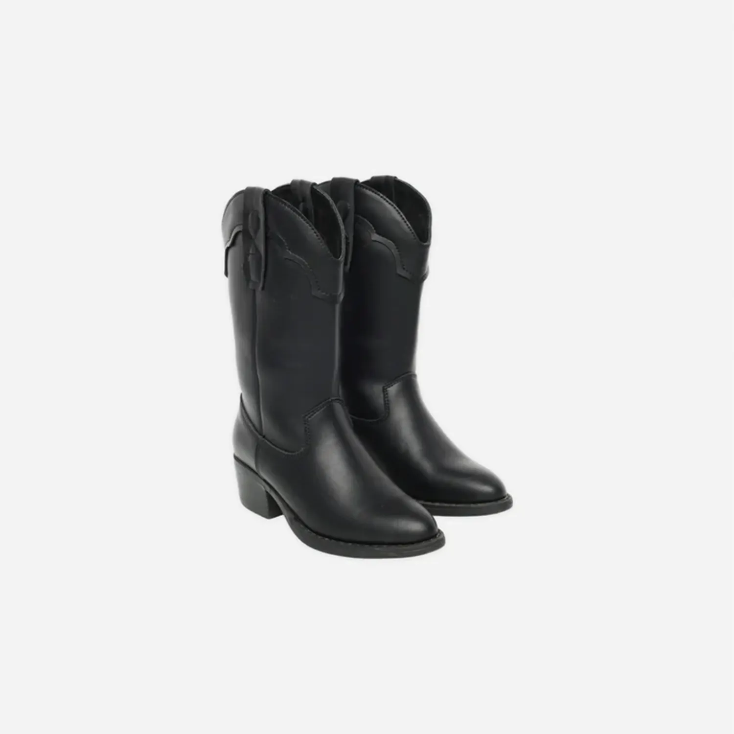 Western Boot in Black