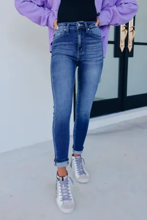 Wilmington High Rise Super Skinny Jeans - Dark