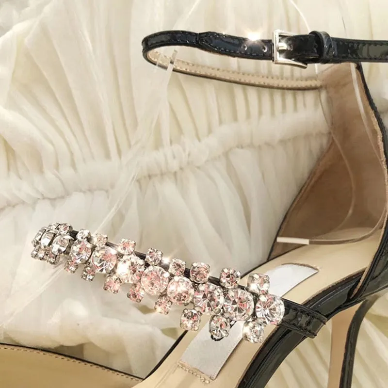 Woman Pointed Toe High Heels Slingback