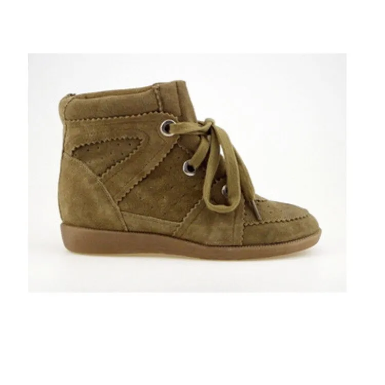 Women Breathable Height  Increasing Platform Shoes