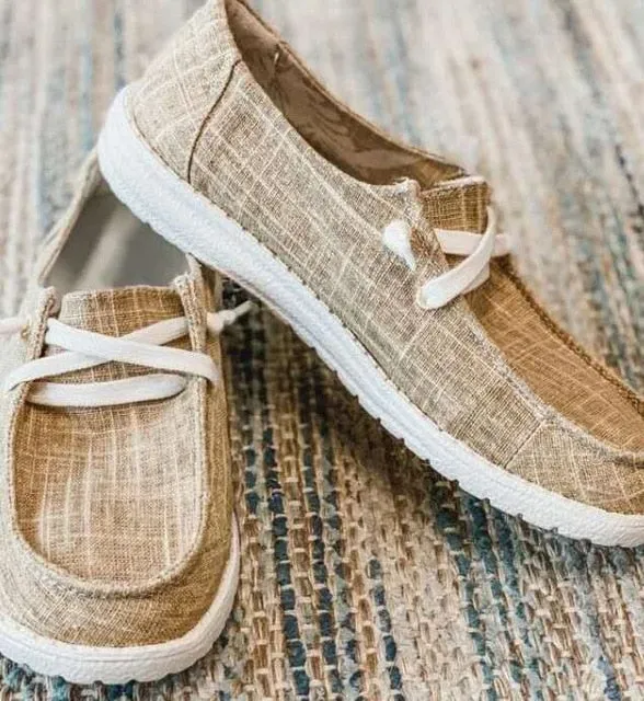 Women Flats autumn Breathable Casual Shoes Woman Lace Up