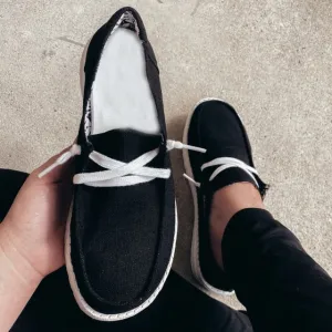 Women Flats autumn Breathable Casual Shoes Woman Lace Up