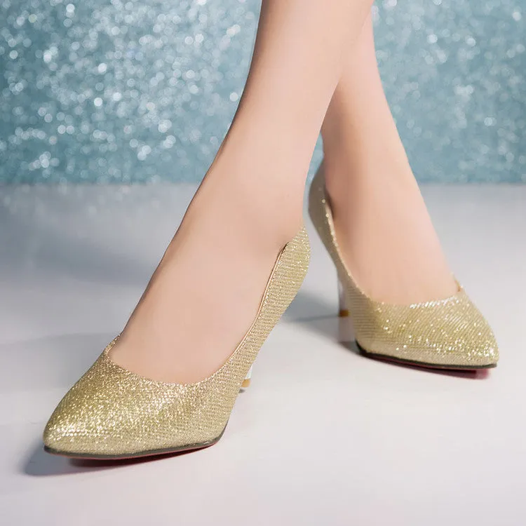 Women's Pointed Toe High Heels Stiletto Pumps