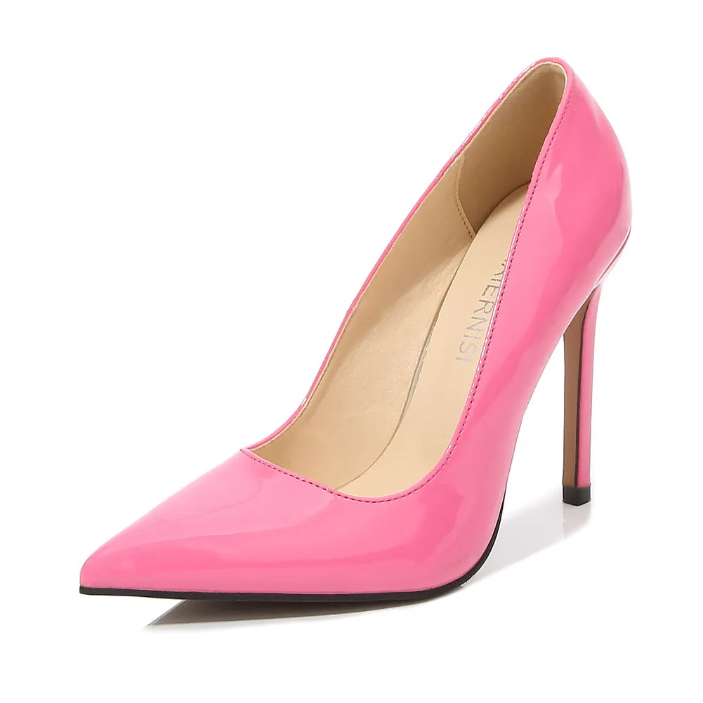 Women's Pointed Toe Shallow Stiletto Heel Pumps