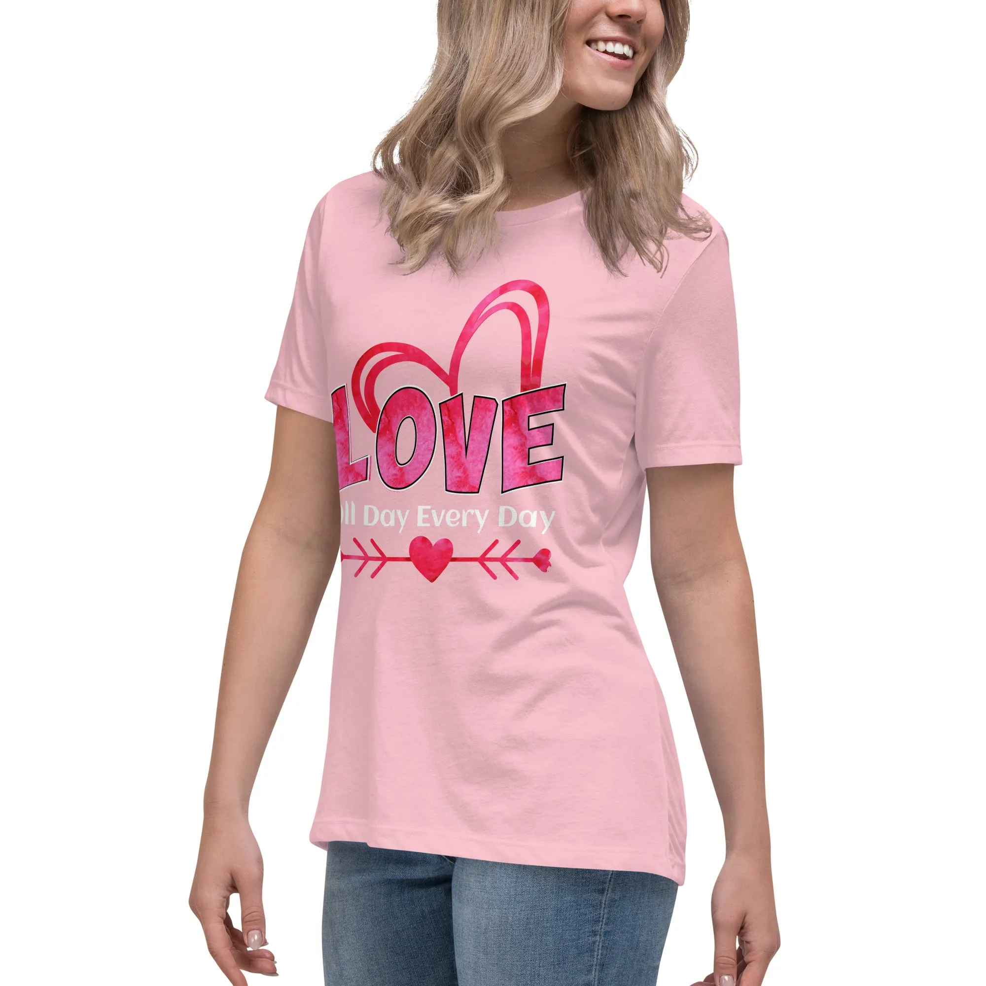 Women's Relaxed T-Shirt Small tp 3 XL
