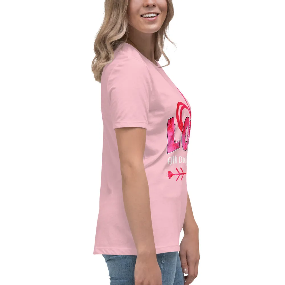 Women's Relaxed T-Shirt Small tp 3 XL