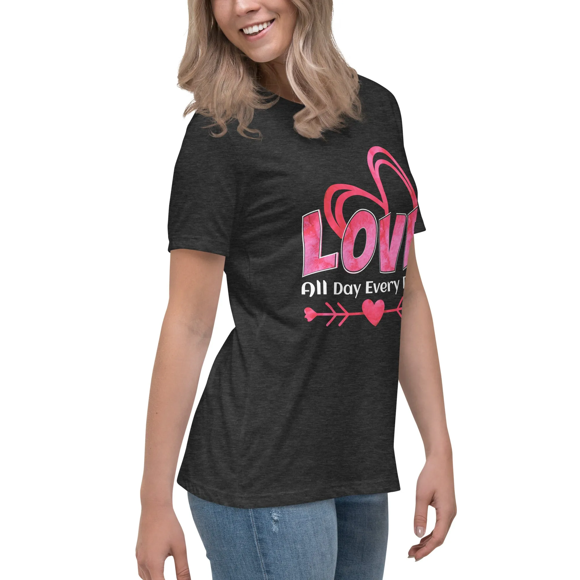 Women's Relaxed T-Shirt Small tp 3 XL